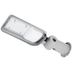 Straßenleuchte Straßenlaterne Straßenlampe JAZMIN 30W 4000K 4050LM IP65 Hellgrau