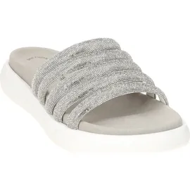 Gabor Damen, Pantolette in gold/silber/bronce, Gr. 41 - Grau