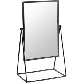 Harbour Housewares Rechteck Makeupspiegel - 22 X 39cm - Schwarz