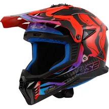 LS2 MX708 Fast II Wash Rot/Schwarz L