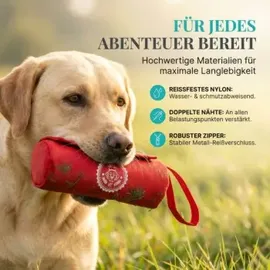 HUND IST KÖNIG Futterdummy rot