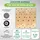 Gartenpirat Kletterwand Indoor mit bunten Klettersteinen 114 x 57 cm Natur