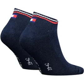 Tommy Hilfiger TH UNI TJ SNEAKER 2P ICONIC Sneakersocken Blau 43-46