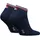 Tommy Hilfiger TH UNI TJ SNEAKER 2P ICONIC Sneakersocken Blau 43-46