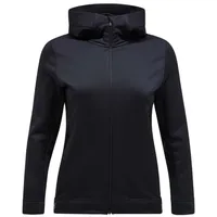 Peak Performance Rider Tech Zip Hood Damen Sweater-Schwarz-M