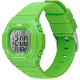 ICE-Watch Ice Digit Ultra 40 mm Kunststoffgehäuse Grün Plastikarmband S