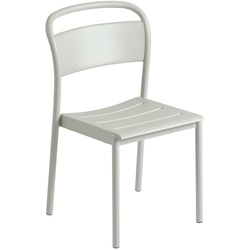 Muuto Linear Steel Gartenstuhl, grau