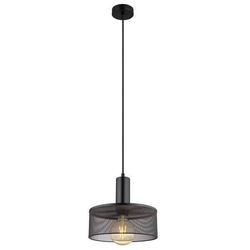 Jedd Hängeleuchte Metall Schwarz Matt, 1X E27