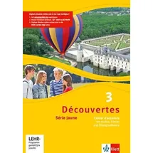 Ernst Klett Verlag Découvertes 3. Série jaune: Cahier d'activités mit Audios, Filmen und Übungssoftware 3. Lernjahr (Découvertes. Série jaune (ab Klasse 6). Ausgabe ab 2012)