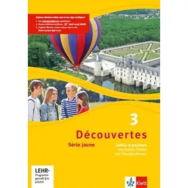Ernst Klett Verlag Découvertes 3. Série jaune: Cahier d'activités mit Audios, Filmen und Übungssoftware 3. Lernjahr (Découvertes. Série jaune (ab Klasse 6). Ausgabe ab 2012)