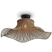 Good & Mojo Ibiza Deckenlampe Ø 65cm natur/schwarz