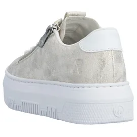 Rieker Plateausneaker Damen Weiß 40