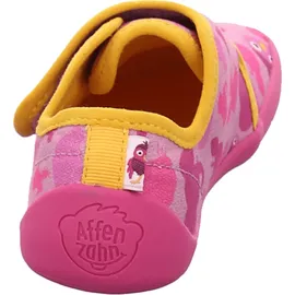 Affenzahn Hausschuh Baumwolle Movy pink kombi - rosa, 30 EU