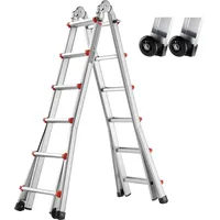 Vevor Teleskopleiter 6,23 m 3 Stufen