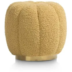 Coco Maison Marshmellow Hocker H43cm - Gelb