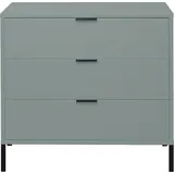 Mäusbacher Kommode MÄUSBACHER "Bonnie TOPSELLER", grün (pine grün matt), B:81cm H:80cm T:45cm, Holzwerkstoff, Sideboards, Kommode, Kommode mit 3 Schubladen