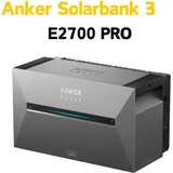 Anker SOLIX Solarbank 3 E2700 PRO Solarspeicher Balkonkraftwerk Batterie 2,68kWh