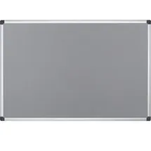 Bi-Office Pinnwand 90 x 60 cm grau