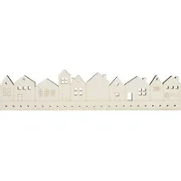 Rayher Holz, 44,4 x 10cm DIY Adventskalender - Beige