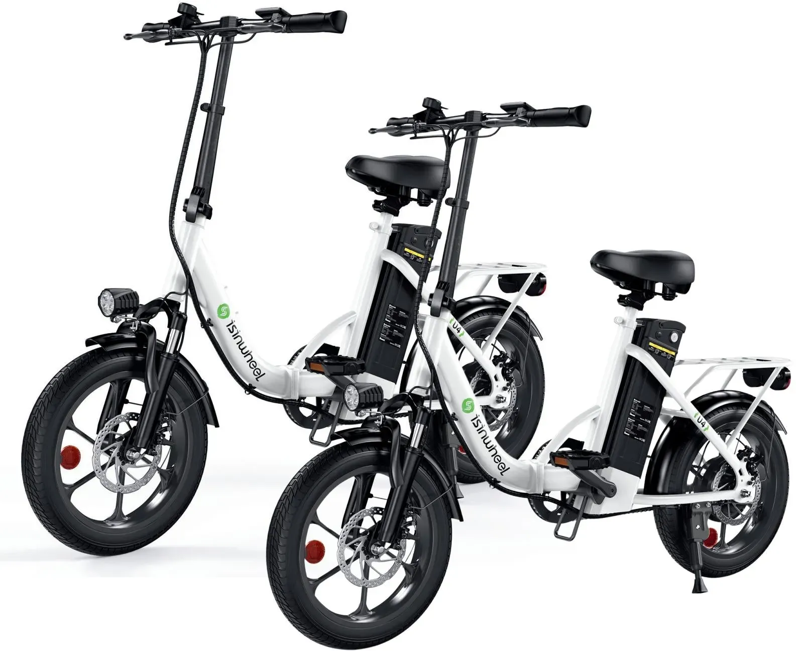 U4 Klappbares E-Bike mit tiefem Einstieg 88 km Reichweite