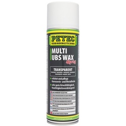 PETEC Multi - UBS Wax transparent (500 ml) Unterbodenschutz weiß-transparent  73450