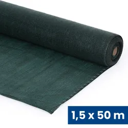 Sichtschutzgewebe für Zäune 90%, 150 g/m2, 1,5 x 50 m