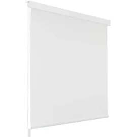 vidaXL Duschrollo 140 x 240 cm weiß