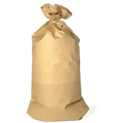 Papiersäcke 120 L Gewicht: ca. 75 g/qm, 25 Stück/Bund, 700 x 950 mm, 2-lagig
