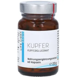 Kupfer 2 mg aus Kupfergluconat Kapseln 60 St