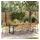 vidaXL Garten Essgruppe 9-tlg. Grau/Braun