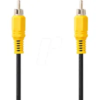 Nedis Composite-Videokabel, RCA Rca 2.00m, Rund