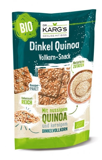 DR. KARG Knäcke Snack Dinkel Quinoa bio