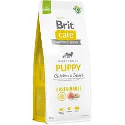 BRIT Care Sustainable Puppy mit Huhn und Insekten 12 kg