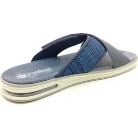 Rieker Pantoletten Blau 43