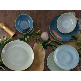 CreaTable Reactive Aqua Tafelservice 12-tlg. blau