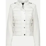 Monari Steppjacke mit Neopren-Details Weiß 40