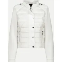 Monari Steppjacke mit Neopren-Details Weiß 40