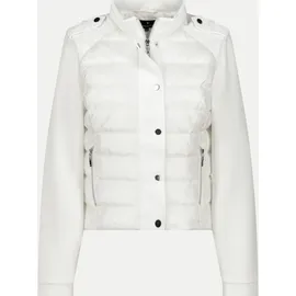 Monari Steppjacke mit Neopren-Details Weiß 40
