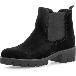 Chelseaboots, Blockabsatz, Stiefelette mit Best Fitting Ausstattung, Gr. 38,5, schwarz uni, , 30052805-38,5