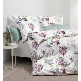 JANINE Carmen S Floral Lila 155 x 200 cm + 80 x 80 cm