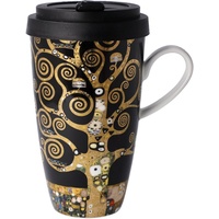 Goebel Coffee-to-go-Becher Gustav Klimt - "Der Lebensbaum"«, schwarz