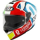 KYT R2r Max Foggia Misano 2021 Replica Helm, mehrfarbig, Größe XS