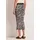 STREET ONE Maxirock Damen Animalprint Braun 42