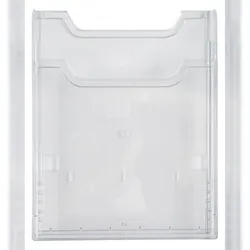 Exacompta 65158D 10x Wandprospekthalter - für DIN A4 hoch - 1 Fach - praktisch und robust - Transparent