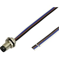 BKL Electronic 2701004 Sensor/Aktor Einbaustecker M8 2 m Polzahl:
