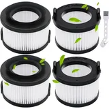 bluedeer Rebirthcare VortexIQ 40-RF Filter für Levoit, 2 Hauptfilter mit 2 Vorfilter, für VortexIQ 40 hepa filter staubsauger