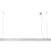 LED-Pendelleuchte SNAKE, LED austauschbar, höhenverstellbar, stufenlos dimmbar, L 1000 x B 30 mm