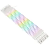 Kolink UR-24PIN-ARGB Strom Anschlusskabel Weiß, Transparent 24cm