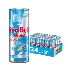 Red Bull Sugarfree Max Verstappen Edition 250ml - 24-Stück