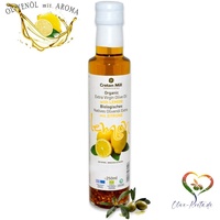 CRETAN MILL 15812 Biologisches Olivenöl mit Kräuteraroma LEMON 250ml Flasche